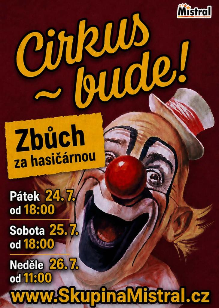 Pozvánka na cirkus - bude!